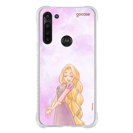 Capinha para celular  Princesas - Rapunzel em Aquarela