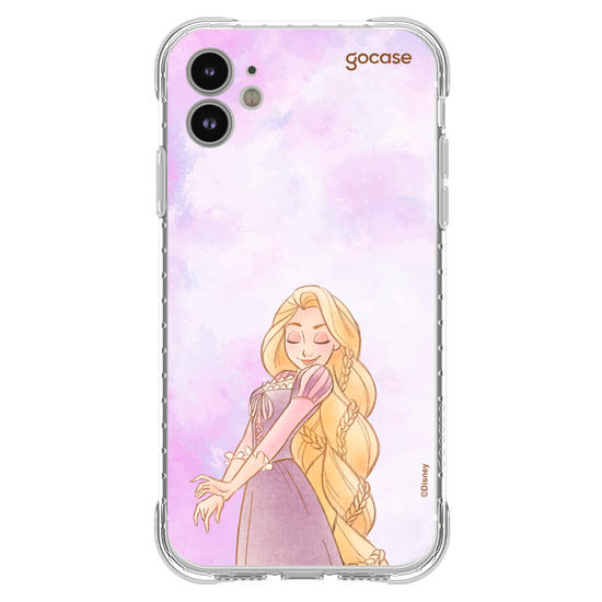 Capinha para celular  Princesas - Rapunzel em Aquarela