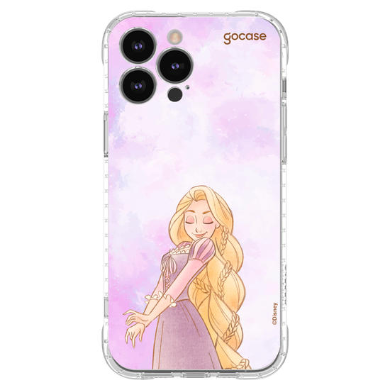 Capinha para celular  Princesas - Rapunzel em Aquarela