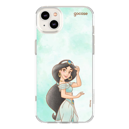 Capinha para celular  Princesas - Jasmine em Aquarela