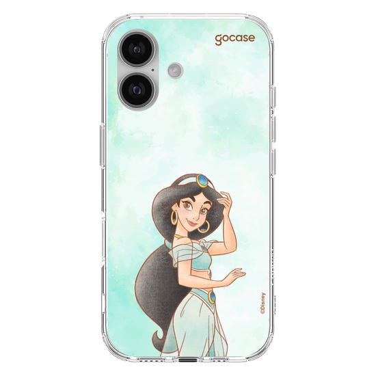 Capinha para celular  Princesas - Jasmine em Aquarela