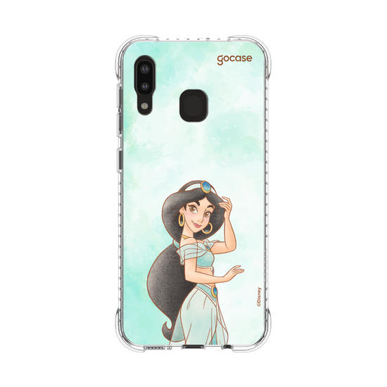 Capinha para celular  Princesas - Jasmine em Aquarela