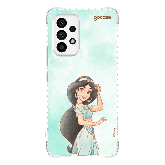 Capinha para celular  Princesas - Jasmine em Aquarela