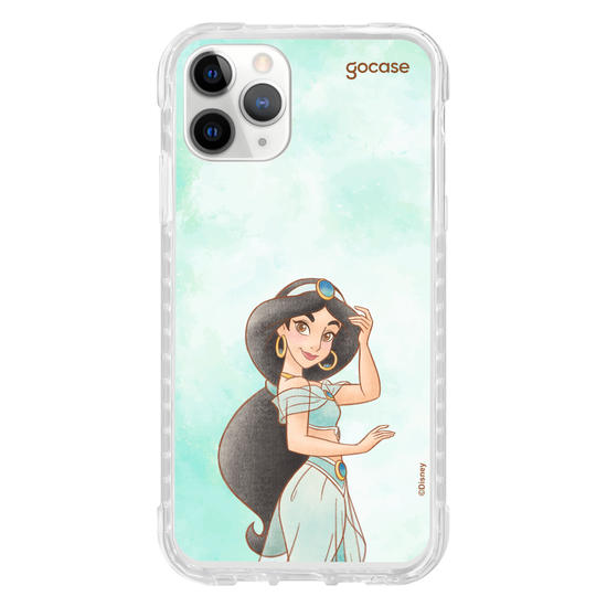 Capinha para celular  Princesas - Jasmine em Aquarela