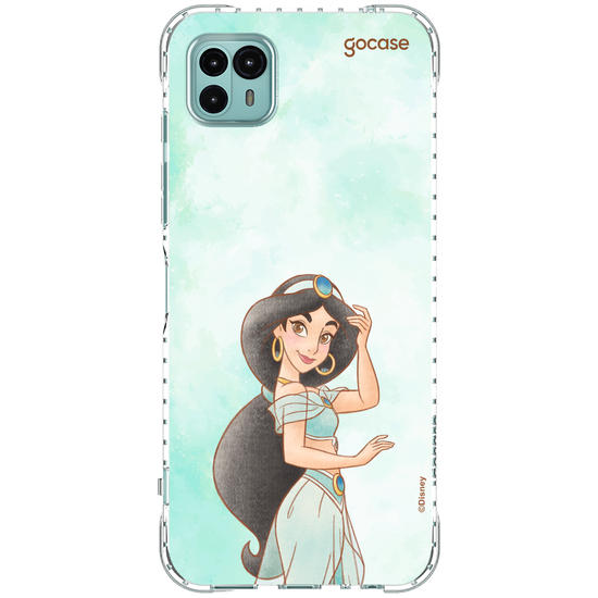 Capinha para celular  Princesas - Jasmine em Aquarela