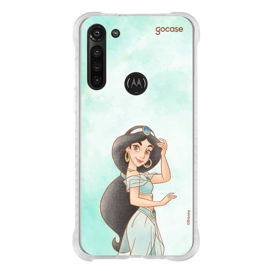Capinha para celular  Princesas - Jasmine em Aquarela