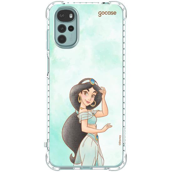 Capinha para celular  Princesas - Jasmine em Aquarela