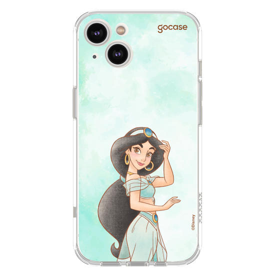  Princesas - Jasmine em Aquarela