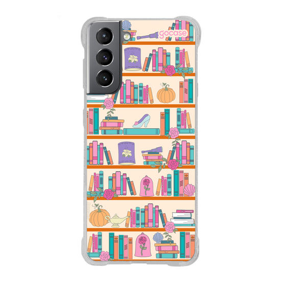 Capinha para celular  Biblioteca das Princesas 
