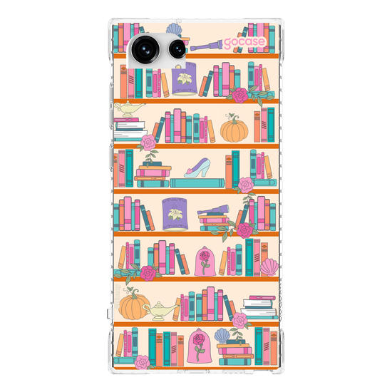 Capinha para celular  Biblioteca das Princesas 