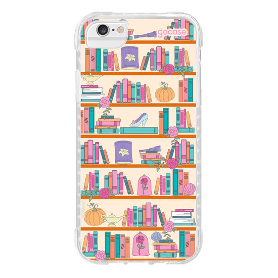 Capinha para celular  Biblioteca das Princesas 