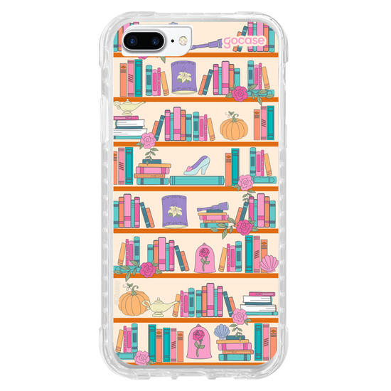 Capinha para celular  Biblioteca das Princesas 