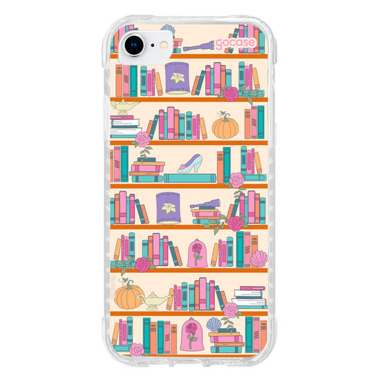 Capinha para celular  Biblioteca das Princesas 