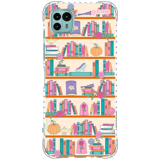 Capinha para celular  Biblioteca das Princesas 