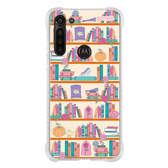 Capinha para celular  Biblioteca das Princesas 