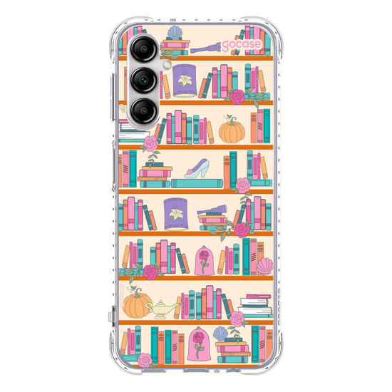 Capinha para celular  Biblioteca das Princesas 
