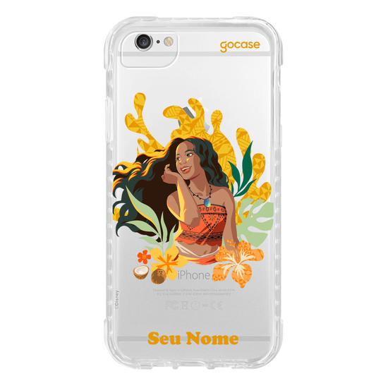 Capinha para celular  Moana Live Action - Brilho do Sol