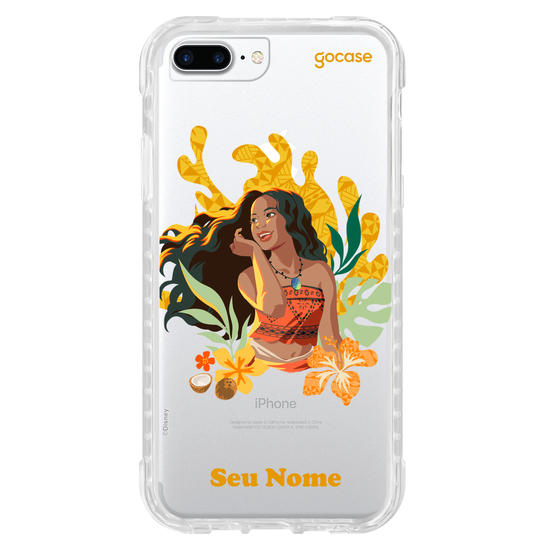 Capinha para celular  Moana Live Action - Brilho do Sol