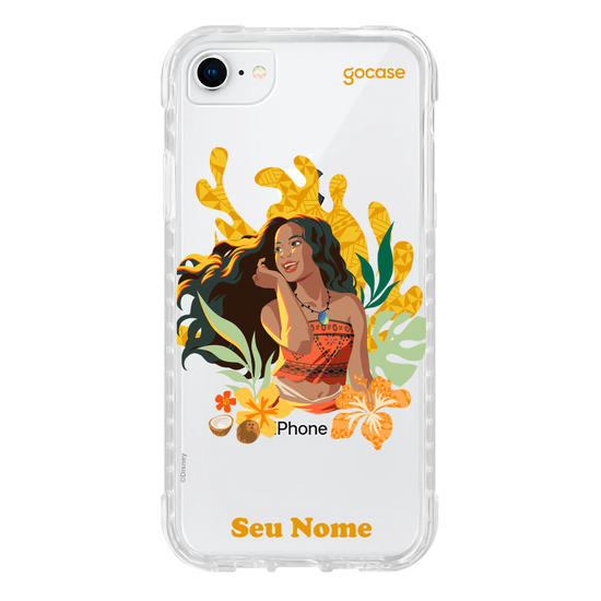 Capinha para celular  Moana Live Action - Brilho do Sol