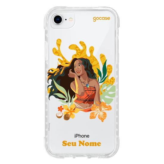 Capinha para celular  Moana Live Action - Brilho do Sol