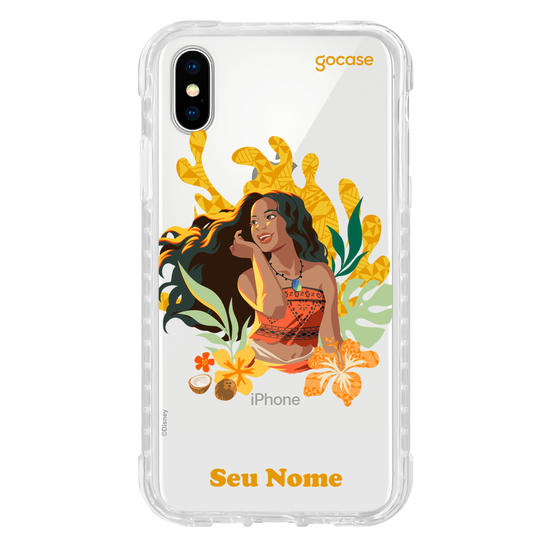 Capinha para celular  Moana Live Action - Brilho do Sol
