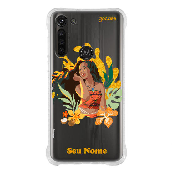 Capinha para celular  Moana Live Action - Brilho do Sol