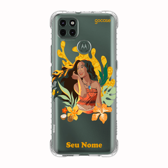 Capinha para celular  Moana Live Action - Brilho do Sol