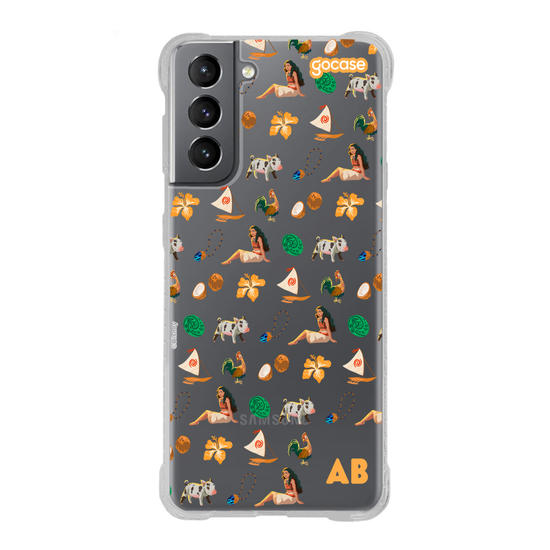 Capinha para celular   Moana Live Action - Elementos
