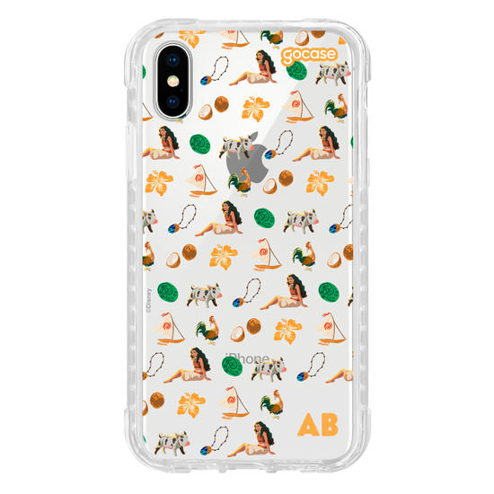 Capinha para celular   Moana Live Action - Elementos