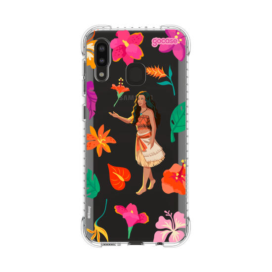 Capinha para celular   Moana Live Action - Jardim Florido