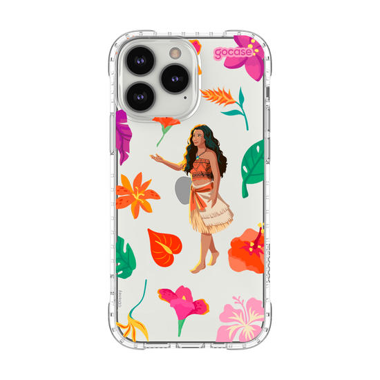 Capinha para celular   Moana Live Action - Jardim Florido