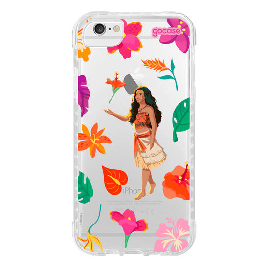 Capinha para celular   Moana Live Action - Jardim Florido