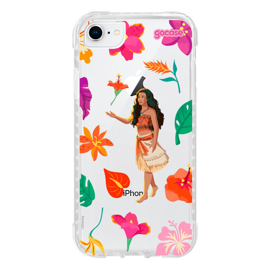Capinha para celular   Moana Live Action - Jardim Florido