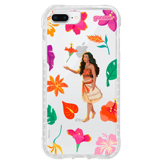 Capinha para celular   Moana Live Action - Jardim Florido