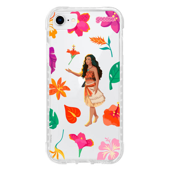 Capinha para celular   Moana Live Action - Jardim Florido