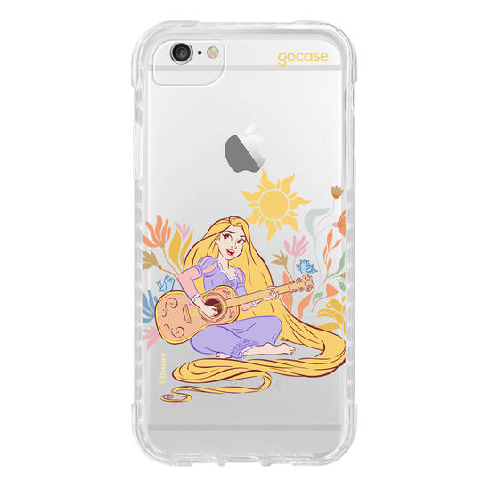 Capinha para celular  Enrolados - Flowers e Melodies
