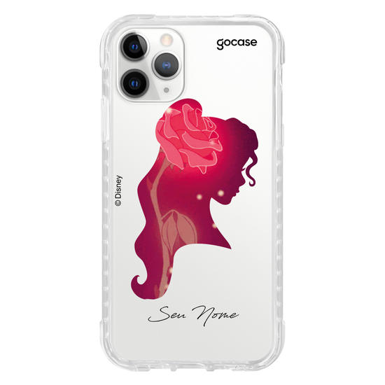 Capinha para celular Disney - Princesas - A Bela e a Fera Rose Bud