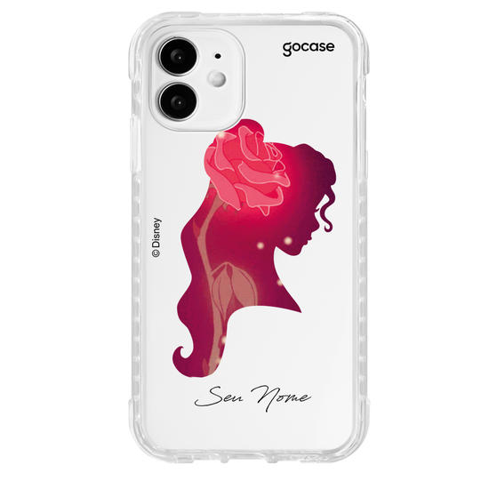 Capinha para celular Disney - Princesas - A Bela e a Fera Rose Bud