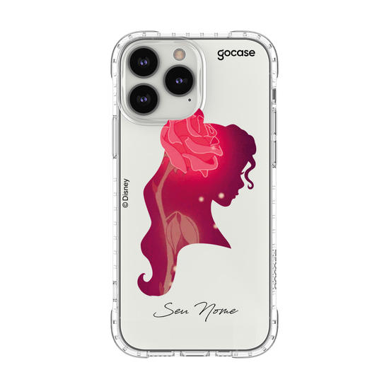 Capinha para celular Disney - Princesas - A Bela e a Fera Rose Bud