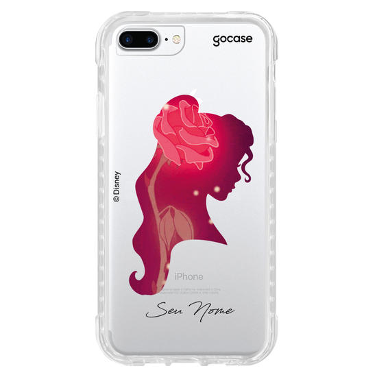 Capinha para celular Disney - Princesas - A Bela e a Fera Rose Bud