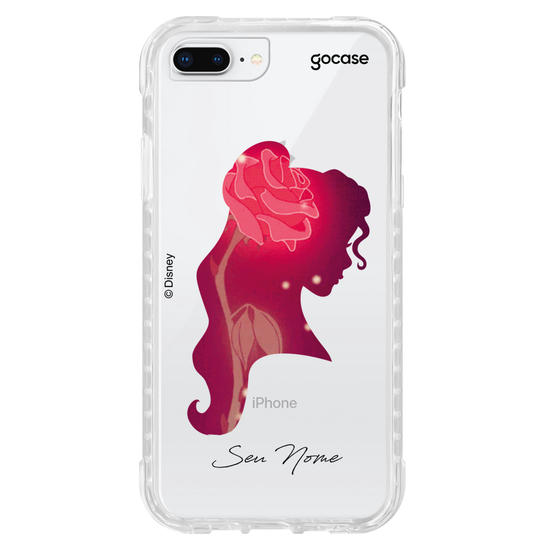 Capinha para celular Disney - Princesas - A Bela e a Fera Rose Bud