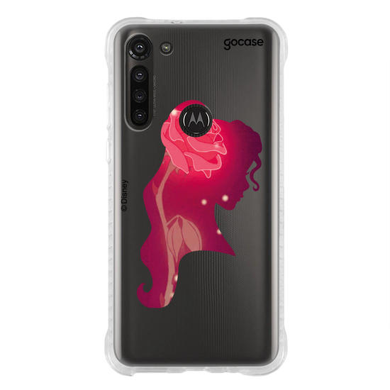 Capinha para celular Disney - Princesas - A Bela e a Fera Rose Bud