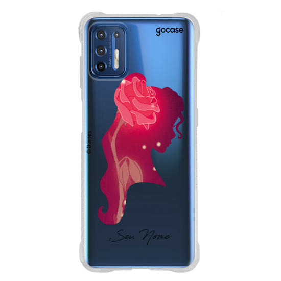 Capinha para celular Disney - Princesas - A Bela e a Fera Rose Bud