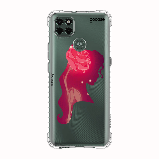 Capinha para celular Disney - Princesas - A Bela e a Fera Rose Bud