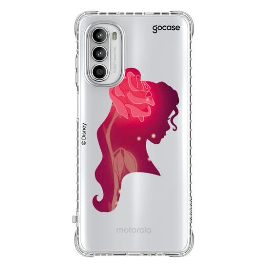 Capinha para celular Disney - Princesas - A Bela e a Fera Rose Bud