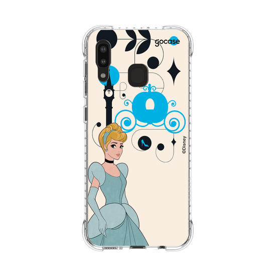 Capinha para celular Disney - Princesas - Cinderela Inicial Fancy