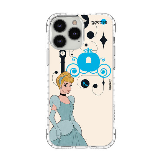 Capinha para celular Disney - Princesas - Cinderela Inicial Fancy