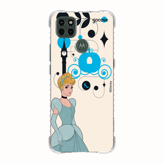 Capinha para celular Disney - Princesas - Cinderela Inicial Fancy