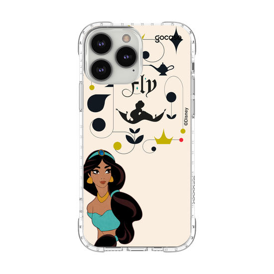 Capinha para celular Disney - Princesas - Jasmine Inicial Fancy
