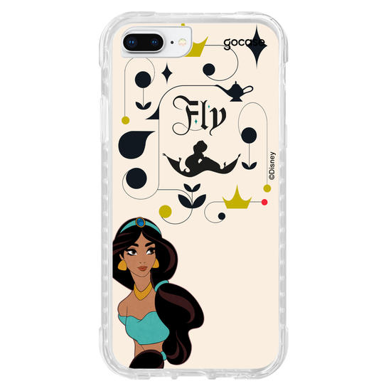 Capinha para celular Disney - Princesas - Jasmine Inicial Fancy